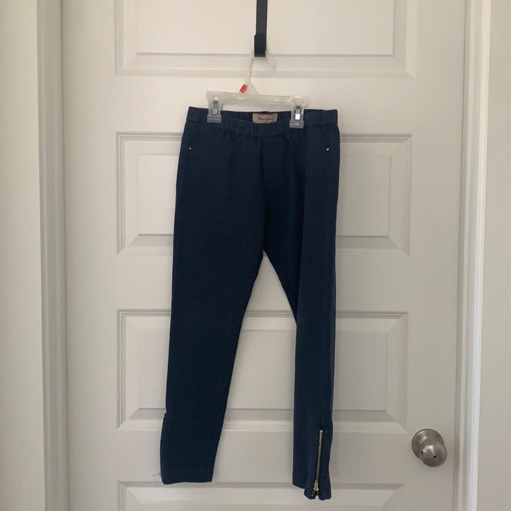 Stylish, European size 10 Mayoral Jeans, color is blue